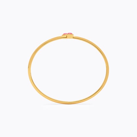 Garnet Crossover Gemstone Bracelet