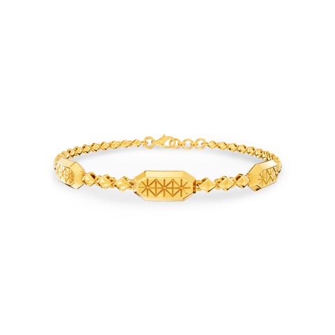Auric Beads Gold Chain Bracelet