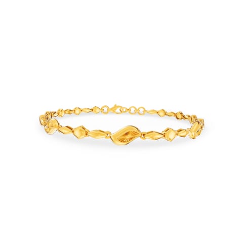 Mila Bead Gold Chain Bracelet Mila Bead Gold Chain Bracelet