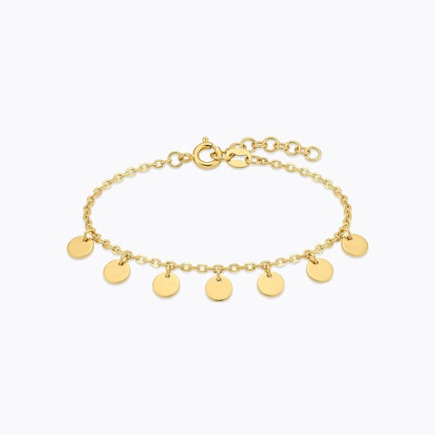 Refined Loop Gold Bracelet Refined Loop Gold Bracelet