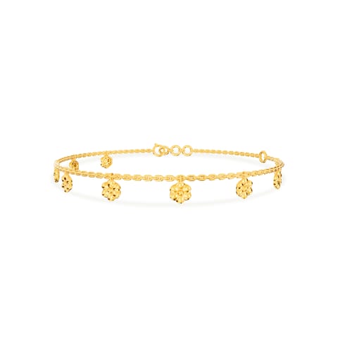 Dangling Spark Gold Bracelet Dangling Spark Gold Bracelet