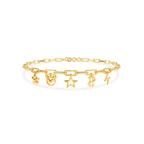 Charming Streaks Gold Bracelet Charming Streaks Gold Bracelet