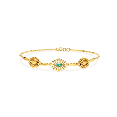 Luxe Green Gemstone Bracelet Luxe Green Gemstone Bracelet