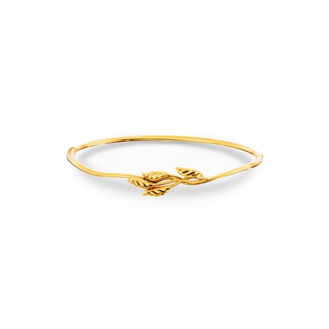 Leafy Grace Gold Bracelet