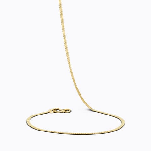 Curlicue Venetian Gold Chain