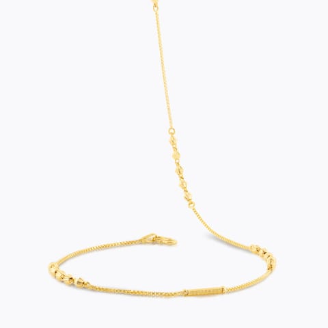 Bead Fancy Gold Chain