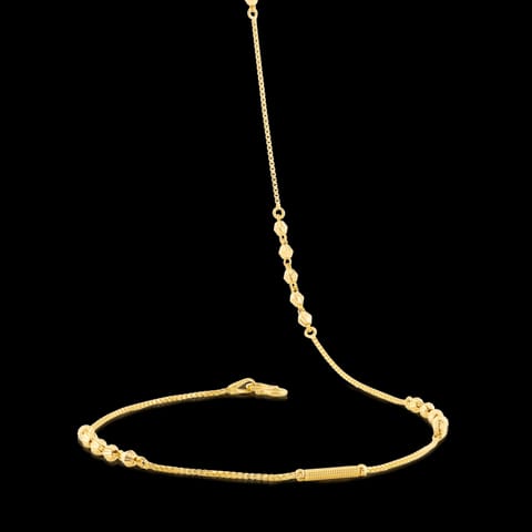 Bead Fancy Gold Chain