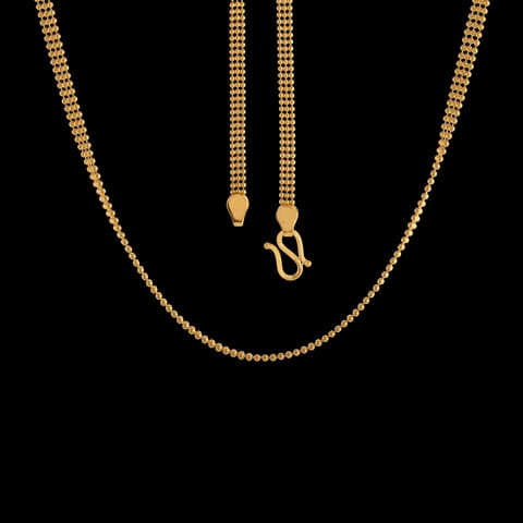 Trio Strand Ball Gold Chain Trio Strand Ball Gold Chain