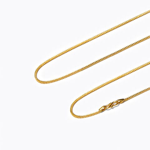 Classic Foxtail Gold Chain