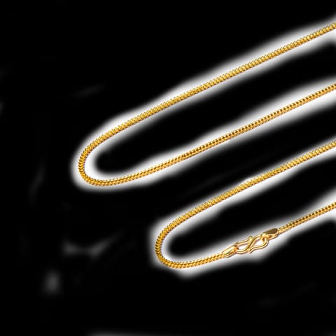 Twine Foxtail Gold Chain Twine Foxtail Gold Chain