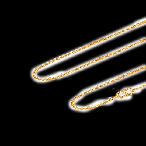 Slender Cable Gold Chain Slender Cable Gold Chain