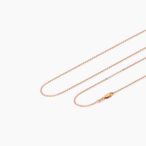 Sparkling Gold Cable Chain