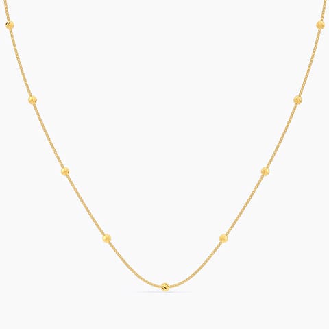 Beaded Grace Gold Chain