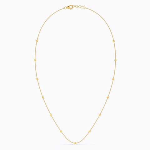 Beaded Grace Gold Chain