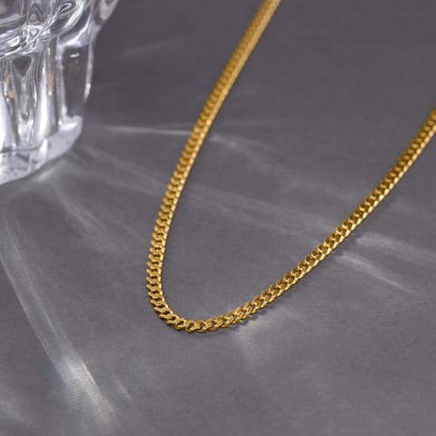 Crest Gleam Gold Chain for Men Crest Gleam Gold Chain for Men