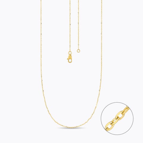 Fluid Strand Gold Chain Fluid Strand Gold Chain