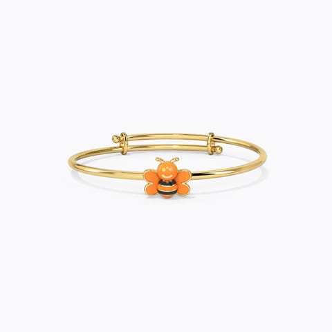 Colourful Bee Baby Gold Bangle Colourful Bee Baby Gold Bangle