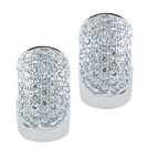 Triumph Diamond Huggies, 18K White Gold, 1.44 ct total diamond weight Triumph Diamond Huggies, 18K White Gold, 1.44 ct total diamond weight
