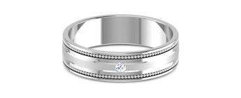 Minale Platinum Band for Her Minale Platinum Band for Her