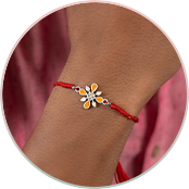 Silver Silver Rakhi
